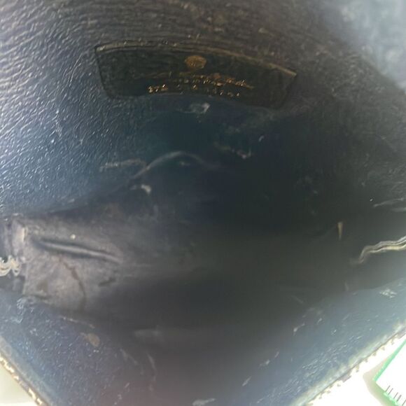 Gucci Small Vintage Blue Logo Clutch - Picture 7 of 9